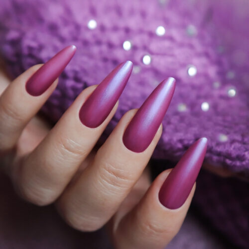 Purple Nails